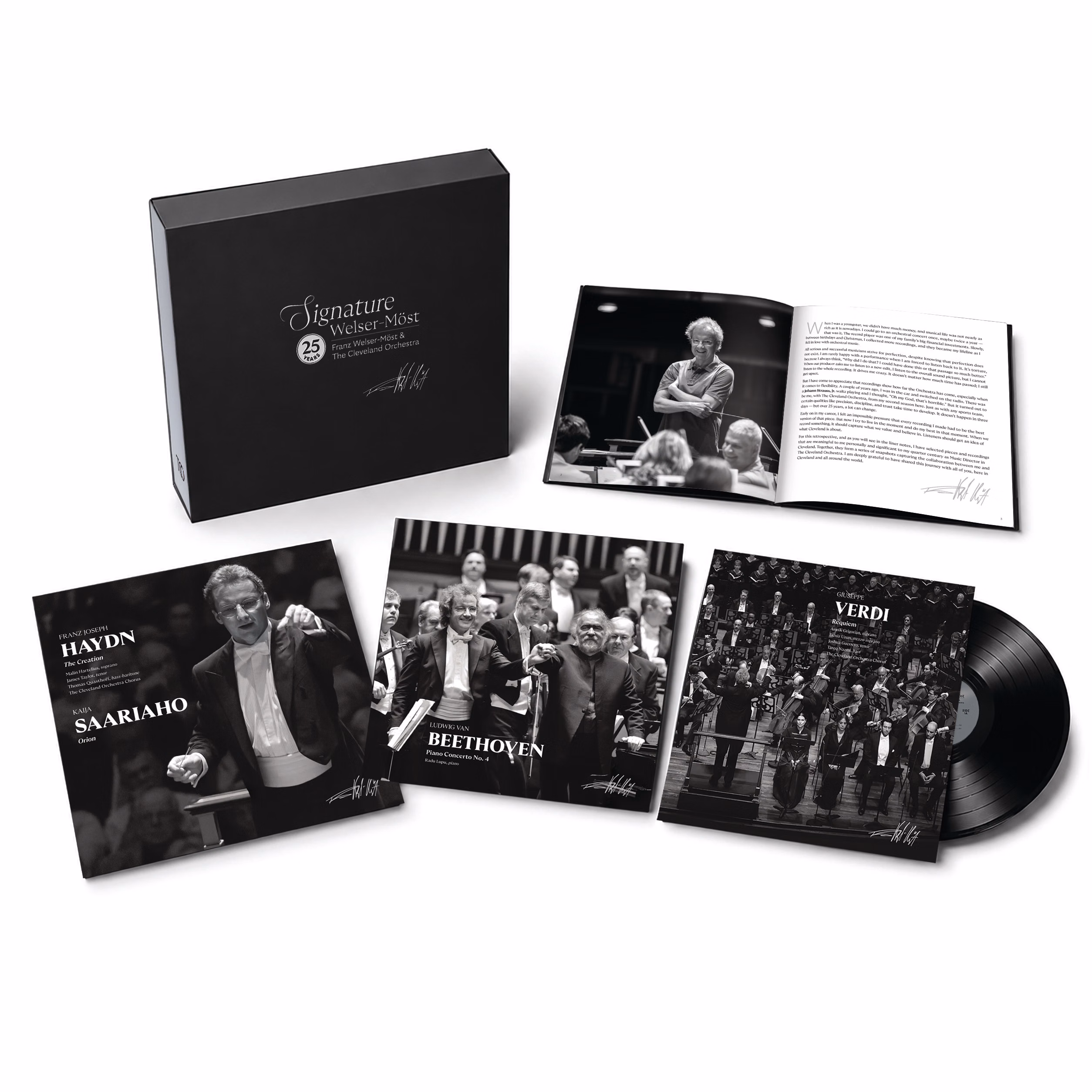 Signature Franz Welser-Möst Vinyl Record Set — The Cleveland Orchestra